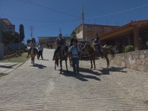 horseback riding in Latuvi!